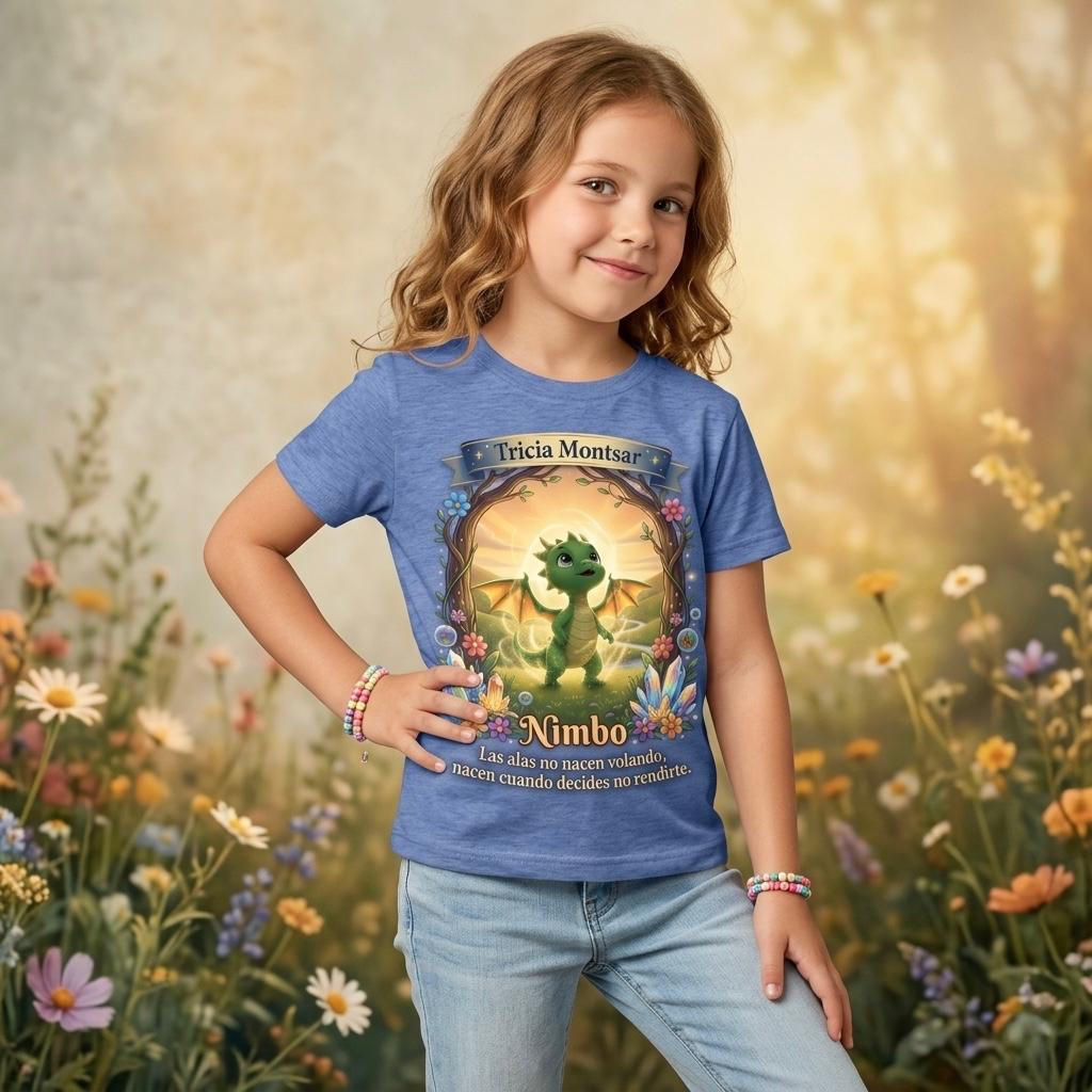 Camiseta Infantil Dragón